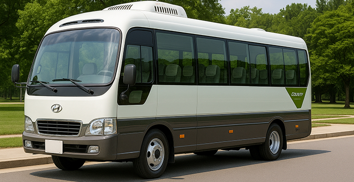 VIP 의전 및 고품격 단체 여행용 16인승 우등 리무진 버스 외관